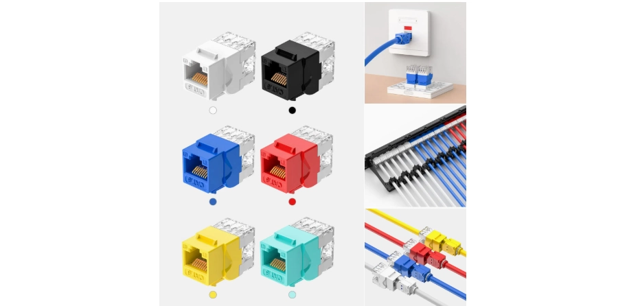 معرفی کیستون شبکه CAT6 UTP