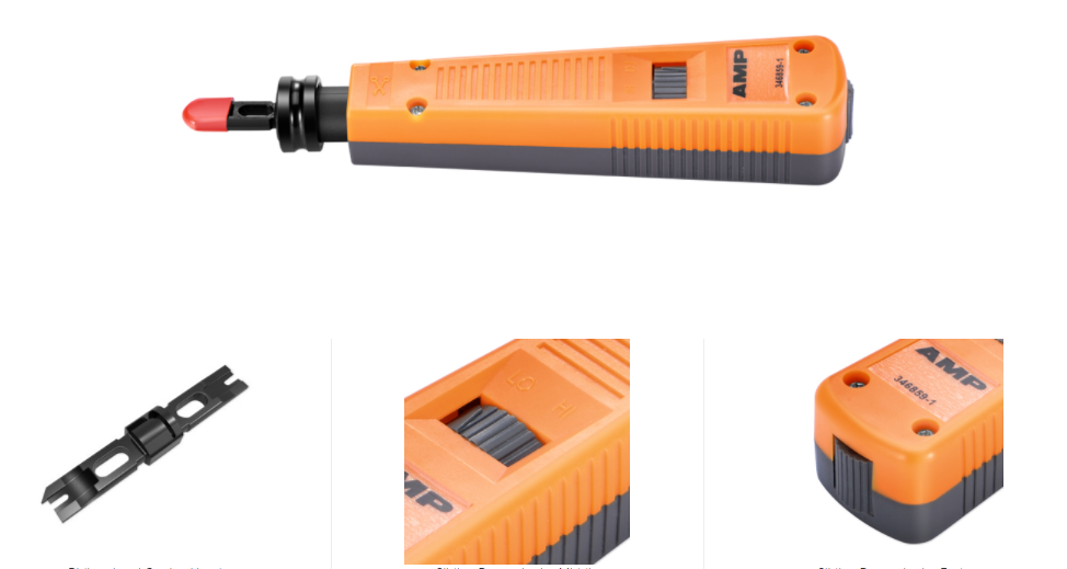 روش استفاده از ابزار Punch Down برای نصب کیستون و پچ پنل