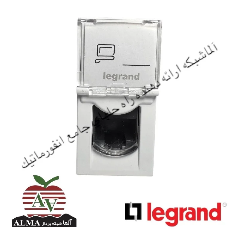 پریز شبکه باریک Cat6ASFTP لگراند 76573